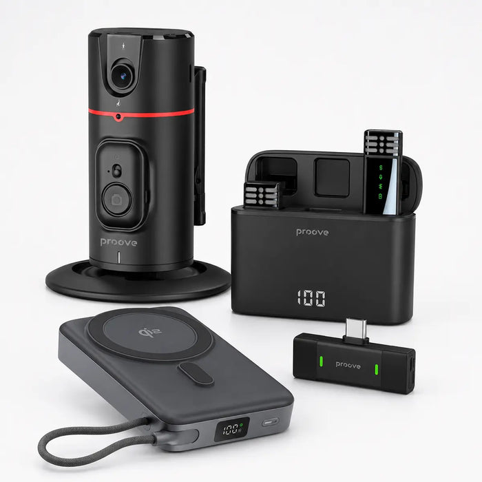 Reel Creator Kit bundle featuring the included Proove products