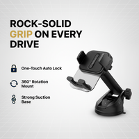 Proove Crystal Clamp Plus Suction Type Car Mount Car Holder