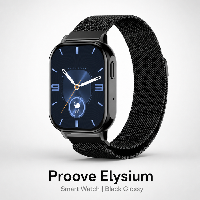 Proove Elysium Smart Watch black glossy main product image