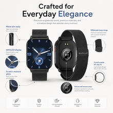 Proove Elysium Smart Watch everyday elegance design and build quality infographic