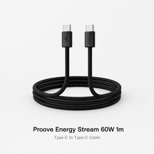Proove Energy Stream 60W 1m USB-C to USB-C cable main product image