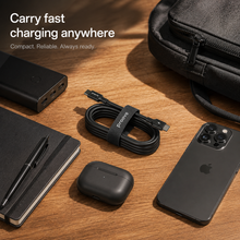 Proove Flex Metal 60W cable lifestyle image for portable fast charging