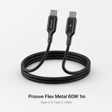Proove Flex Metal 60W 1m Type-C to Type-C cable main product image