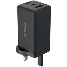 Proove Pocket GaN Max 100W UK Wall Charger Black
