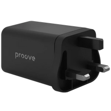 Proove Pocket GaN Max 100W charger fixed UK Type-G plug