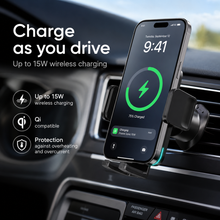 Proove Sonic 15W wireless charging car holder charging as you drive