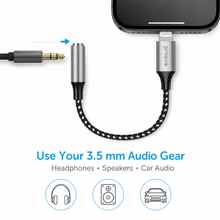 Proove SoundMesh Lightning adapter compatibility infographic