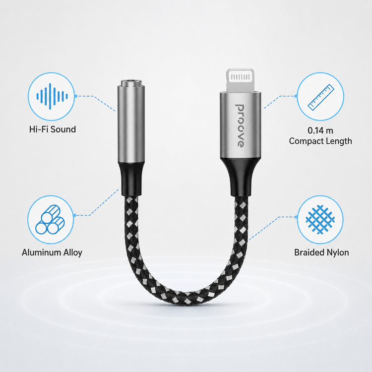 Proove SoundMesh Lightning adapter key features