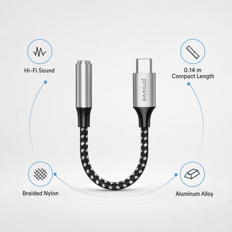Proove SoundMesh USB-C adapter key features