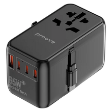 Proove Trip 85W Universal Travel Adapter Black