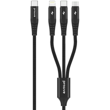 Proove Triple Connection 3-in-1 USB-C Micro USB Lightning Cable (1.2m)