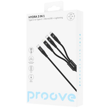 Proove Triple Connection 3-in-1 USB-C Micro USB Lightning Cable (1.2m)