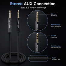 Proove Weft stereo 3.5mm connector details