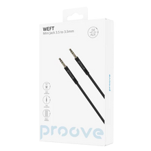 Proove Weft 1m AUX cable retail packaging front